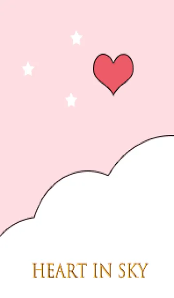 [LINE着せ替え] pink♡空の心02_1の画像1