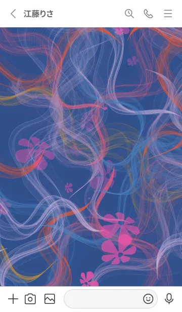 [LINE着せ替え] 大切にする | 心に花を咲かせての画像2