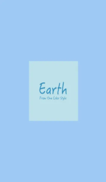 [LINE着せ替え] Earth / ウォーターリリーの画像1