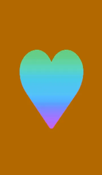 [LINE着せ替え] グラデーション ハート 17の画像1