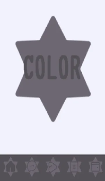 [LINE着せ替え] purple color S39の画像1