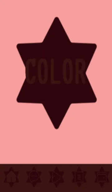 [LINE着せ替え] red color S36の画像1