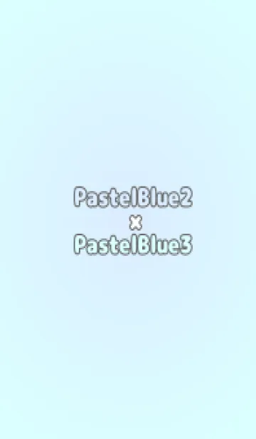 [LINE着せ替え] パステルブルー2●パステルブルー3.TKCの画像1