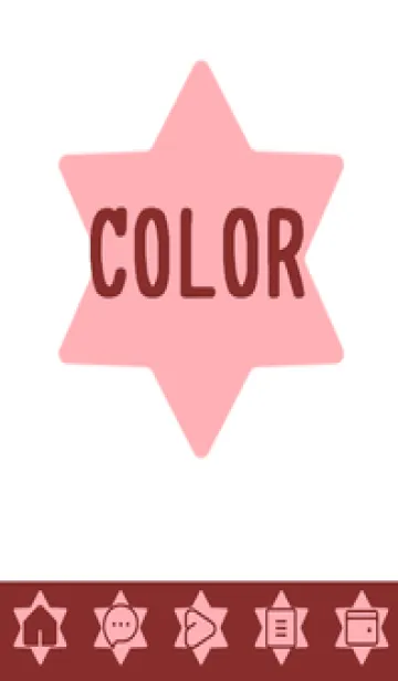 [LINE着せ替え] red color S38の画像1