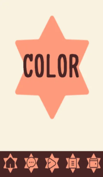 [LINE着せ替え] red color S40の画像1