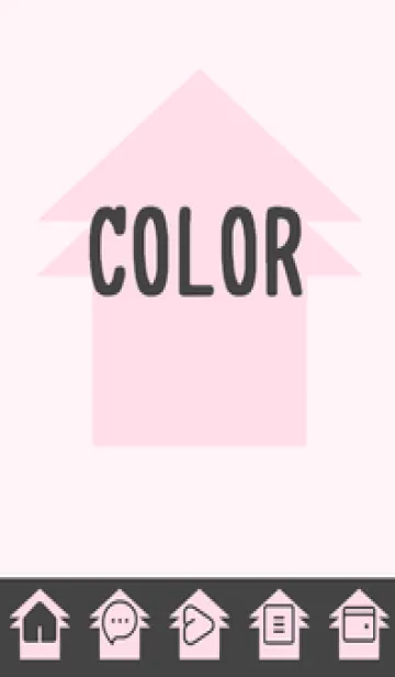 [LINE着せ替え] pink color T36の画像1