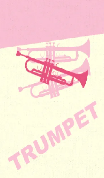 [LINE着せ替え] Trumpet CLR カーネーションピンクの画像1