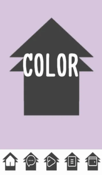 [LINE着せ替え] purple color T40の画像1