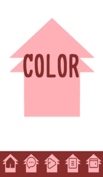 [LINE着せ替え] red color T38の画像1