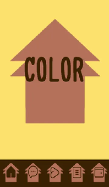 [LINE着せ替え] yellow color T36の画像1