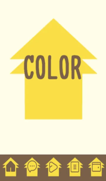 [LINE着せ替え] yellow color T37の画像1