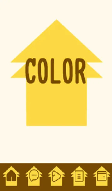 [LINE着せ替え] yellow color T39の画像1