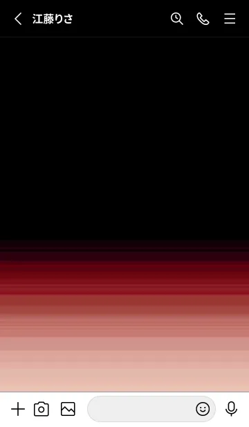 [LINE着せ替え] シンプル ダーク アイコン 191の画像2