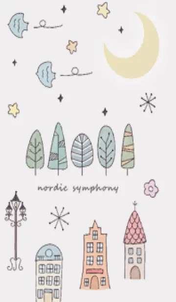 [LINE着せ替え] Greige♡シンフォニー02_1の画像1