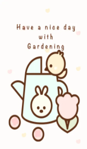 [LINE着せ替え] Gardening time :)の画像1