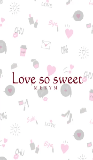 [LINE着せ替え] Love so sweet - MEKYM 15の画像1