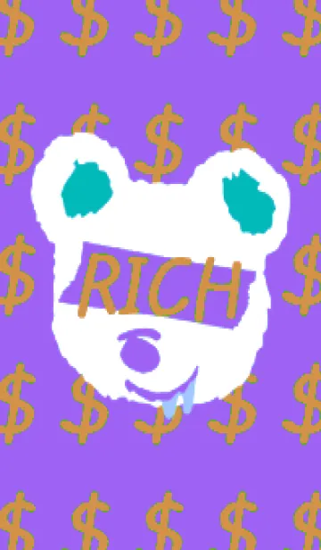 [LINE着せ替え] リッチ ベア 41の画像1