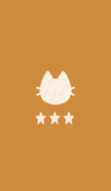 [LINE着せ替え] ねことお星さま(orange02)の画像1