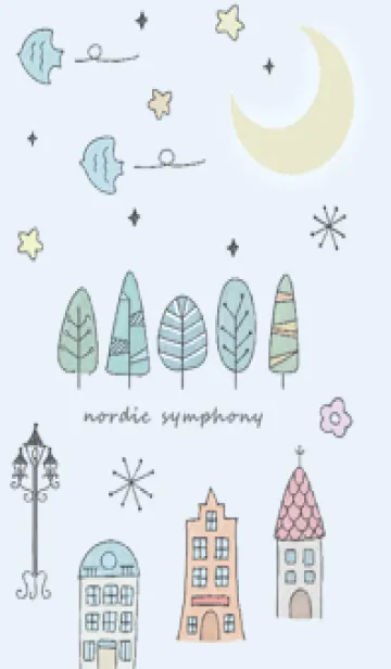 [LINE着せ替え] blue♡シンフォニー15_1の画像1