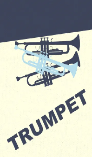 [LINE着せ替え] Trumpet CLR ベビーブルーの画像1