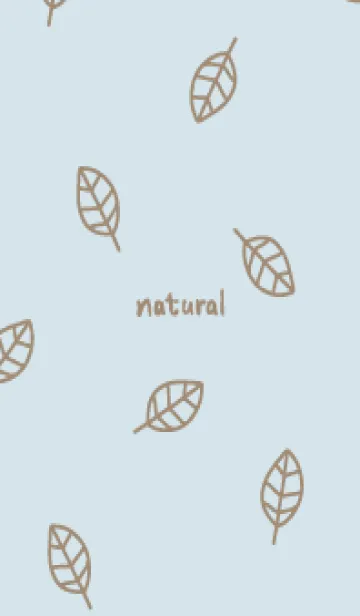 [LINE着せ替え] 葉っぱ 茶色13の画像1