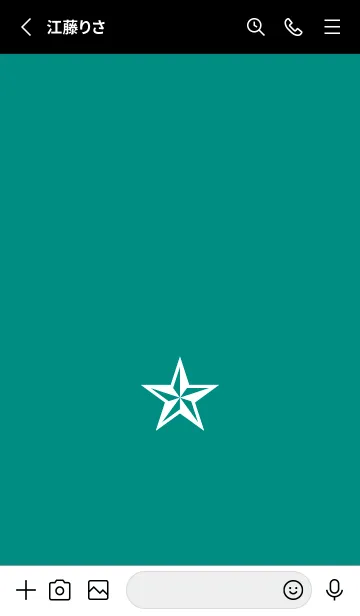 [LINE着せ替え] シンプル ロック スター _47の画像2