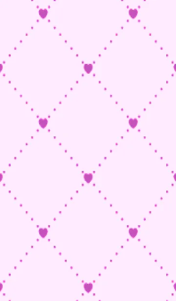 [LINE着せ替え] ハート レース .13の画像1