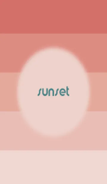 [LINE着せ替え] the sun sets 6の画像1