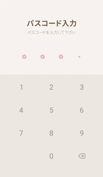 [LINE着せ替え] flower pattern (rosepink)の画像4