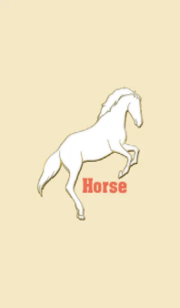 [LINE着せ替え] Enamel Pin horse 26の画像1