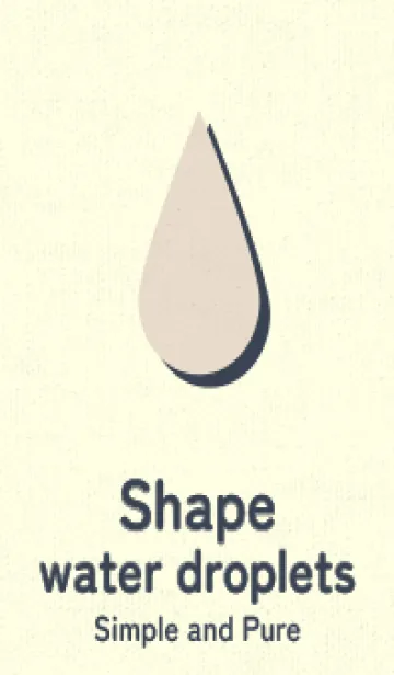 [LINE着せ替え] 水滴のきせかえ 蒸栗色の画像1