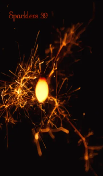 [LINE着せ替え] 線香花火 wabi-sabi 39の画像1