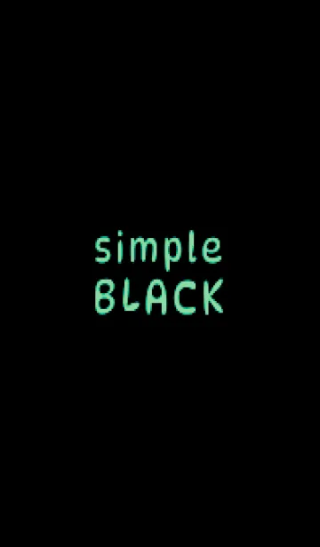 シンプル ブラック .95のLINE着せ替え