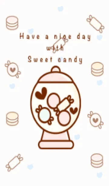 [LINE着せ替え] My sweet candy 13の画像1