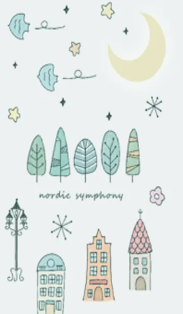 [LINE着せ替え] bluegreen♡シンフォニー06_1の画像1