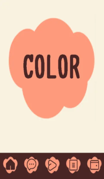 [LINE着せ替え] red color U40の画像1