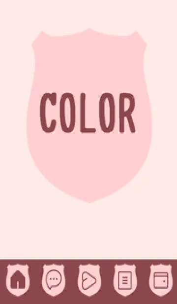 pink color V37の着せ替えメイン画像