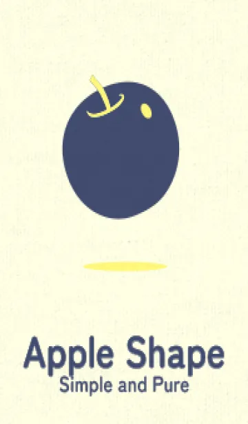 [LINE着せ替え] りんご型のきせかえ プリムローズイエローの画像1