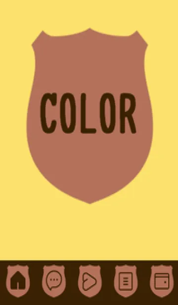 [LINE着せ替え] yellow color V36の画像1