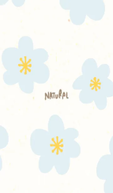 [LINE着せ替え] 花 シンプル 北欧風21の画像1