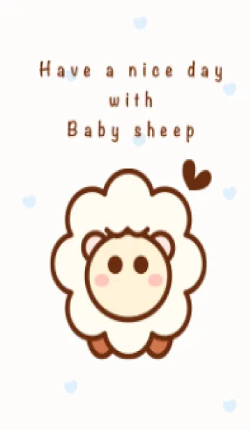 [LINE着せ替え] My baby sheep 9の画像1