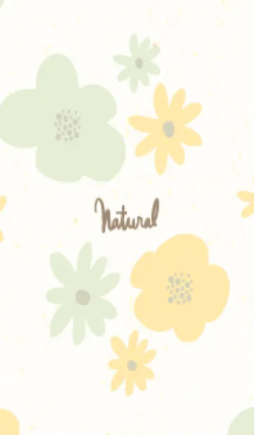 [LINE着せ替え] 2色のかわいい花2の画像1