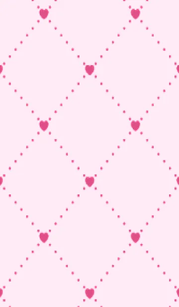 [LINE着せ替え] ハート レース .14の画像1
