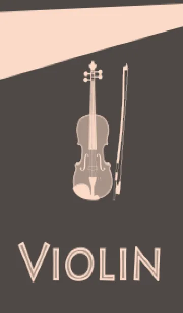 [LINE着せ替え] Violin CLR トープの画像1