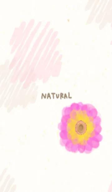 [LINE着せ替え] 水彩 1輪の花11の画像1