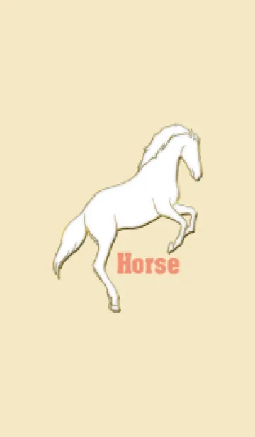 [LINE着せ替え] Enamel Pin horse 29の画像1