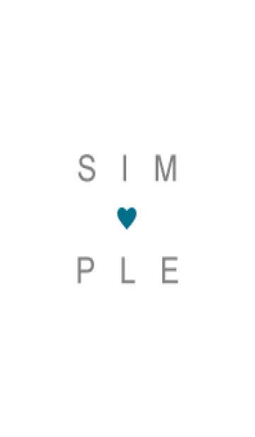 [LINE着せ替え] SIMPLE HEART 121の画像1