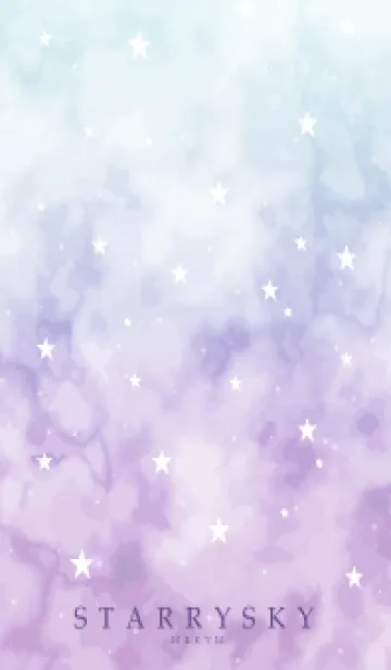 [LINE着せ替え] STARRY SKY -PURPLE- 11の画像1