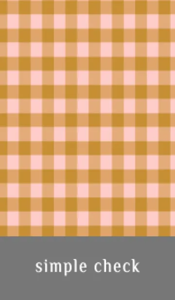 [LINE着せ替え] シンプル チェック 9の画像1