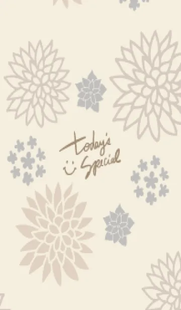 [LINE着せ替え] 花 3種9の画像1